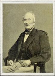 Portret Alfonsa de Lamartine (1790 - 1869) w 1867 r.