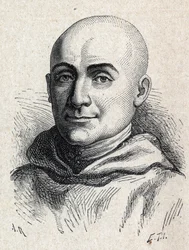 Portret Antoine Christophe Gerle (1736-1801) francuskiego zakonnika.