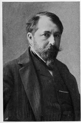 Portret Arthura Schnitzlera (1862 -1931), austriackiego żydowskiego pisarza i lekarza.