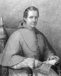 Portret kardynała Giovanniego Marii Mastai Ferretti (1792-1878), papieża Piusa (Piusa) IX od 1846 do 1878
