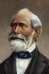 Portret Carla Zeissa, niemieckiego naukowca