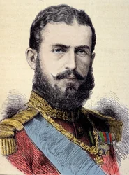 Portret Karola I (1839-1914), króla Rumunii.
