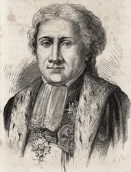 Portret Claude - Ambroise Régnier, książę Massa, prawnik, wielki sędzia, minister sprawiedliwości (1746-1814)