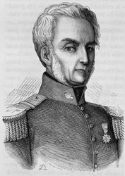 Portret Courtais. Rycina z końca XIX wieku w „Histoire de France” H. Martina.