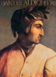Portret Dantego Alighieri (1265-1321)