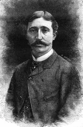 Portret Edouarda Detail, malarza francuskiego (1848-1912).