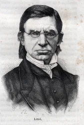 Portret Emile Littré (1801 - 1881)