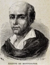 Portret Etienne de Montgolfier (1745 - 1799).