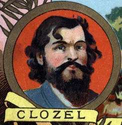 Portret Francois Clozel (1860-1918) Francuski badacz i tłumacz.