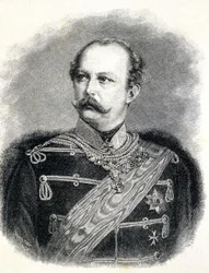 Portret Fryderyka Karola Pruskiego (1828 - 1885), bratanka Wilhelma I