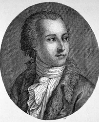 Portret Gaetano Filangieri (1752 - 1788), włoskiego filozofa i prawnika