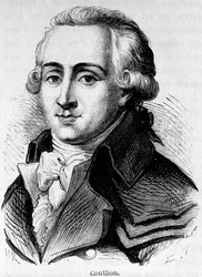 Portret Georgesa Couthona (1755-1794), francuskiego polityka.
