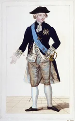 Portret Gilberta Mottiera, markiza de La Fayette (1757-1834).