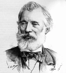 Portret Gustawa Bertinota (1822-1888) historyka i członka Instytutu.