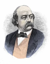 Portret Gustawa Flauberta (1821 - 1880).
