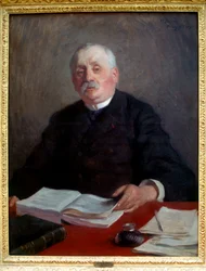 Portret Hipolita BERNHEIMA (1840-1919), francuskiego lekarza