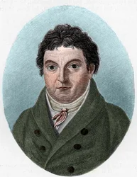 Portret Johanna Gottlieba Fichte (1762-1814), niemieckiego filozofa