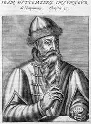 Portret Jana Gutenberga (1400-1468).
