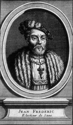 Portret Jana - Fryderyk Wspaniały, elektor saski (1503 - 1554) - b.d.