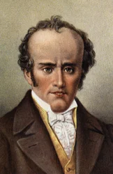 Portret Johna Cockerilla (1790 - 1840), brytyjskiego przemysłowca, który w 1797 wyemigrował na terytorium dzisiejszej Belgii.