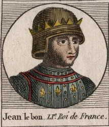 Portret Jana II Dobrego (1319-1364), Króla Francji - Portret Jana II, 