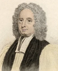 Portret Jana Pottera (ok. 1674-1747), angielskiego duchownego i archaicznego z Cantorbery. Rycina XIX wieku.