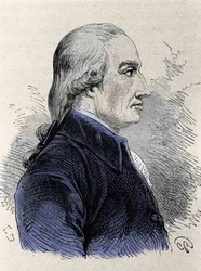 Portret Josepha Blacka (1728-1799), szkockiego chemika.