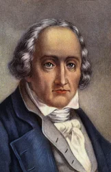 Portret Josepha Marie Jacquarda, wynalazcy maszyny tkackiej.