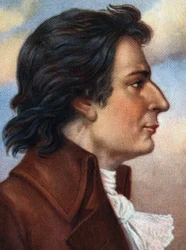 Portret Josepha de Montgolfier, wynalazcy balonu na ogrzane powietrze.