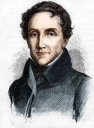 Portret Louis-Mathieu Mole - Portret Louisa Mathieu, hrabiego Molè (1781 - 1855), francuskiego polityka - w „” L