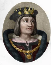 Portret Ludwika XII. Król Francji 1462-1515.