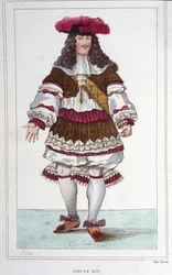 Portret Ludwika XIV (1638-1715), króla Francji.