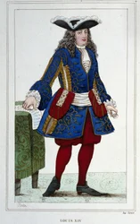 Portret Ludwika XIV (1638-1715), króla Francji.