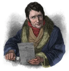 Portret Ludwiga Borne (1786-1837), niemieckiego pisarza