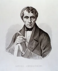 Portret Luigiego Cherubiniego (Grawerowanie)