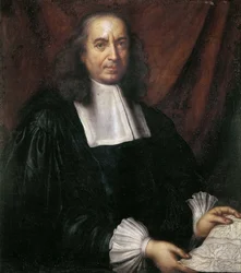 Portret Marcello Malpighi (1628-1694) autorstwa Anonimowego. Olej na płótnie, Wymiar : 85x72. Galleria Borghese, Rzym
