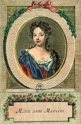 Portret Marie Anne Mancini
