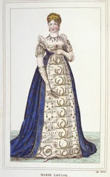 Portret Marii Louise z Habsburg Lorraine. Cesarzowa Francuzów (Wiedeń
