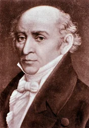 Portret Muzio Clementiego (1752-1832) włoskiego kompozytora XIX wieku. Mediolan, biblioteka konserwatorium