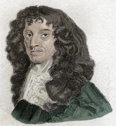 Portret księcia Ruperta znad Renu (1619-1682), żołnierza i wynalazcy.