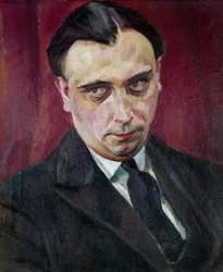 Portret rumuńskiego naukowca i matematyka Petru Sergescu (obraz)