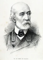 Portret hrabiego de Fallux (1811 - 1886), francuskiego polityka.