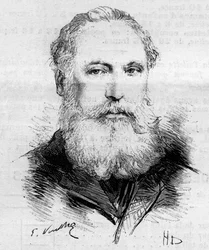 Portret malarza Edouarda de Beaumont (1821-1888).