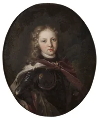 Książę Christophe de Bade Durlach - Książę Krzysztof (1684-1723), margrabia Baden-Durlach, Anonim. olej na płótnie