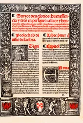 Prolog „Blanquerna” Raymonda Lulle w katalońskim Ramon Llull, po hiszpańsku Raimundo Lulio (Lullo) (Lull), kataloński filozof, teolog i poeta (1235-1315)