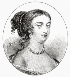 Rachel Wriothesley, Lady Russell, C. 1636 - 1723. Angielska szlachcianka, dziedziczka i autorka. Z naszego własnego kraju Opublikowano w 1898 r. ©UIG/Leemage
