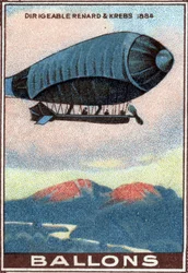 Balon sterowcowy Renard i Krebs