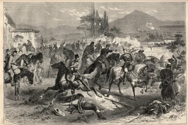 Rewolucja września 1868 w Hiszpanii (Gloriosa): Bitwa pod Alcolea koło Kordoby (Cordoba) (20 września)