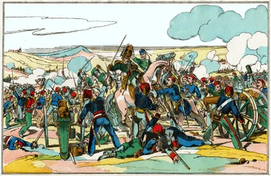 Rosyjska wojna turecka. (Ilustracja, ok. 1880)