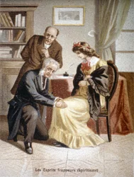 Duchy napastnika, spirytyzm, medium